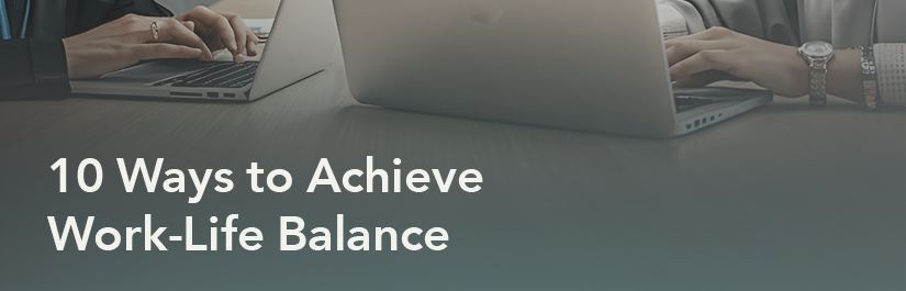التوازن بين الحياة والعمل